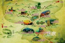 岑溪景点地图(长沙景点地图)